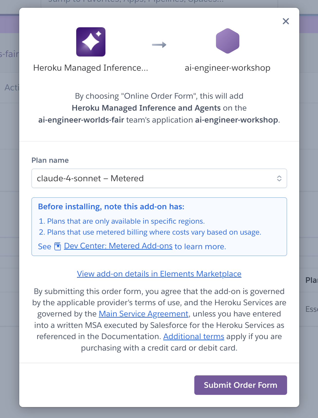 Provision Heroku Managed Inference and Agents